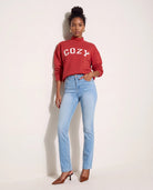 Lakeside $|& Herizon Avril High Rise Slim Bootcut Jeans - SOF Back