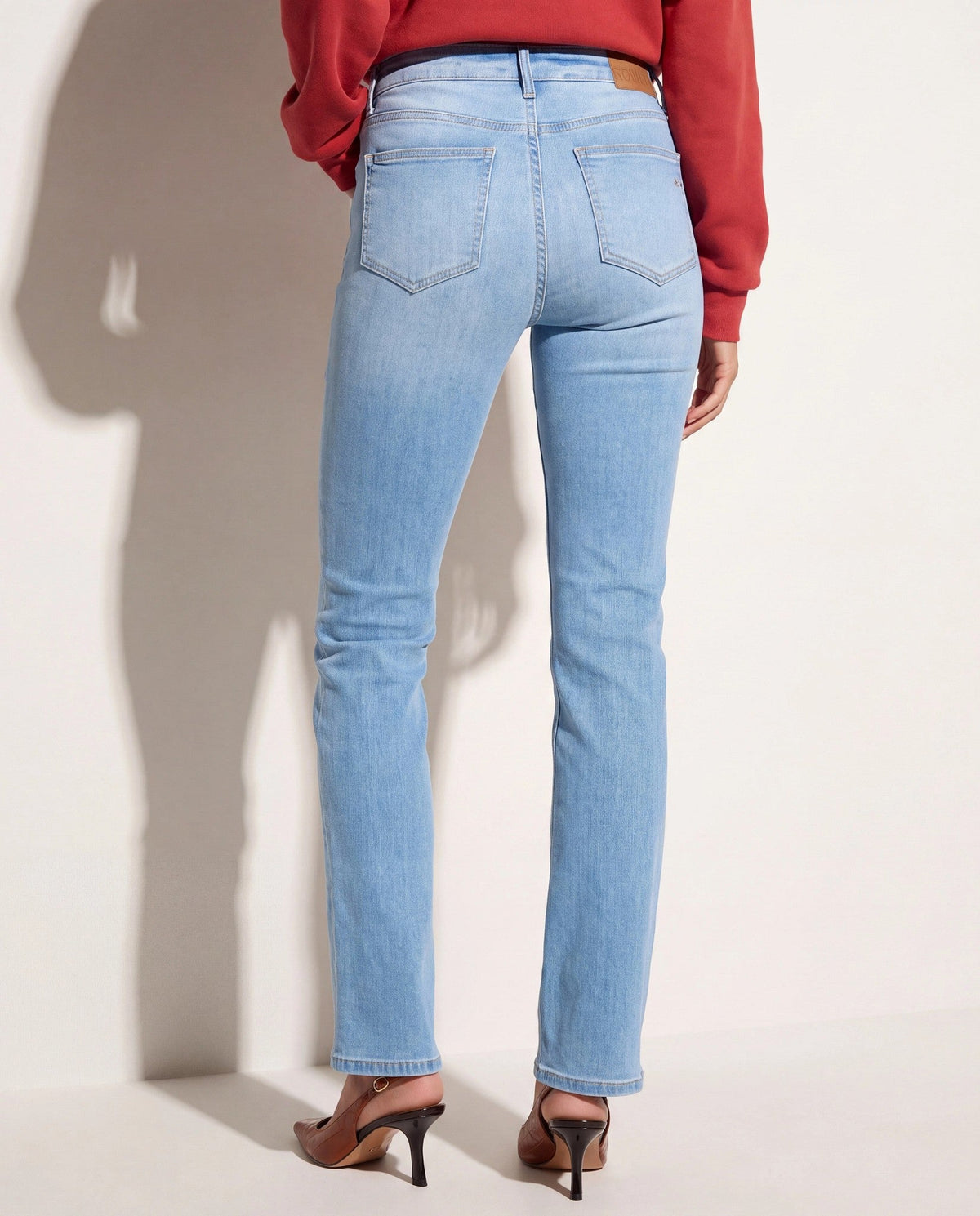 Lakeside $|& Herizon Avril High Rise Slim Bootcut Jeans - SOF Side