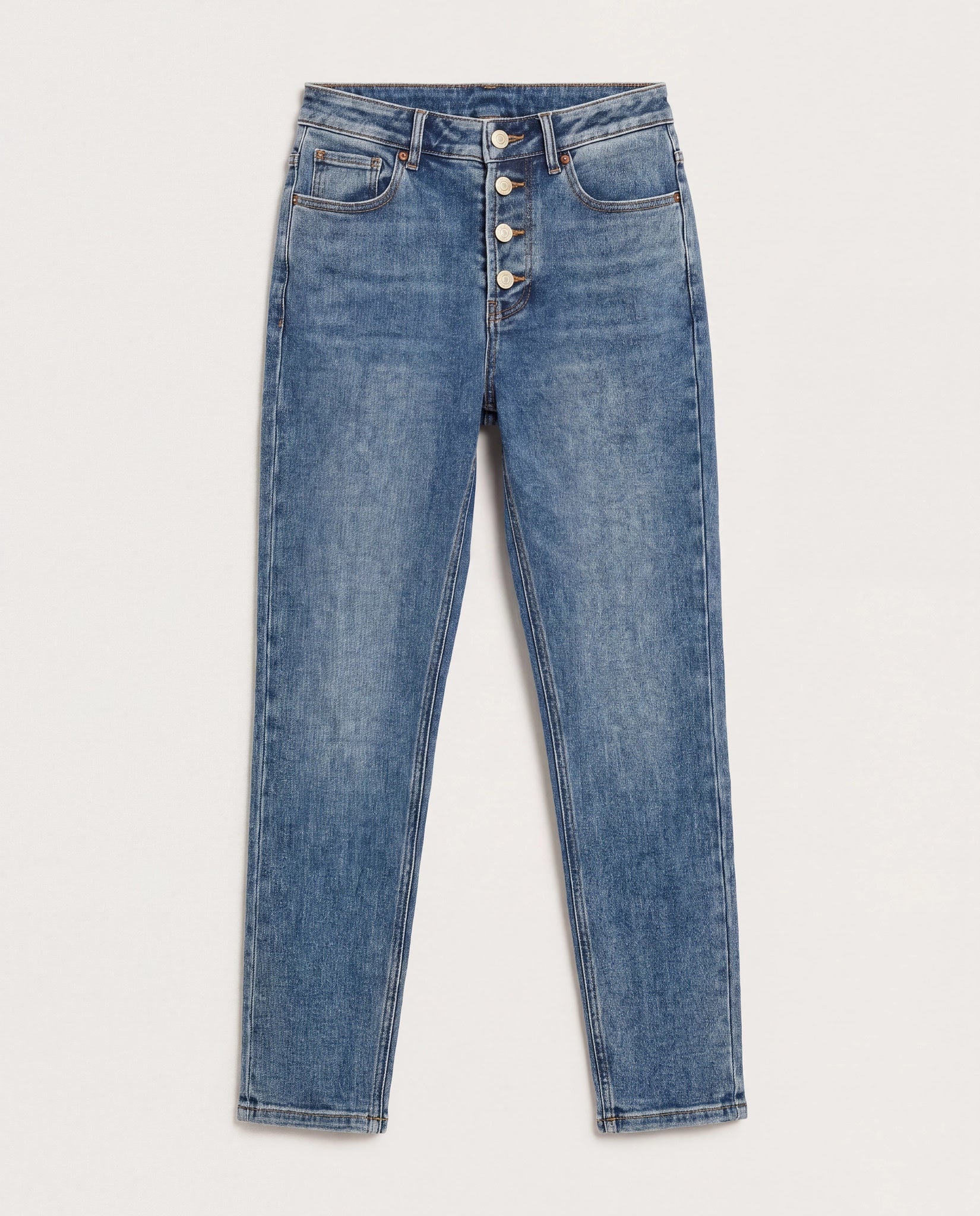 Storm $|& SEAS River Exposed Button Fly Skinny Jean - Hanger Detail