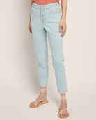Clear Sky $|& SEAS River Exposed Button Fly Skinny Jean - SOF Front