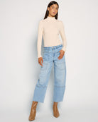 Lakeside $|& SEAS Ridge Barrel Leg Utility Jean - UGC On Fig