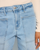 Lakeside $|& SEAS Ridge Barrel Leg Utility Jean - SOF Full Front