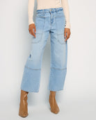 Lakeside $|& SEAS Ridge Barrel Leg Utility Jean - SOF Front