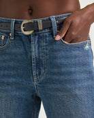 Mid Tone Wash $|& SEAS Skyline Bootcut Jean - SOF Full Front