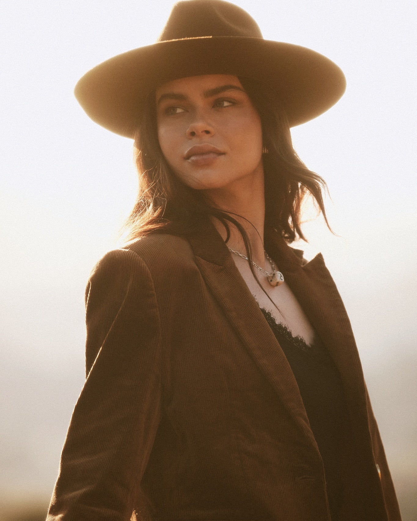 Toffee $|& SEAS Ivy Corduroy Blazer - SOF Side