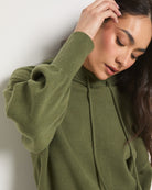 Olive Branch $|& SEAS Grove Hooded Sweater - SOF Full Front