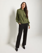 Olive Branch $|& SEAS Grove Hooded Sweater - UGC On Fig