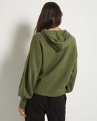 Olive Branch $|& SEAS Grove Hooded Sweater - SOF Back