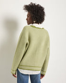 Olive Branch $|& SEAS Wanderlust Cardigan - SOF Back