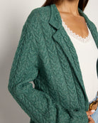 Olive Branch $|& SEAS Glenwood Coatigan - SOF Full Front