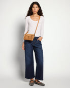 Saddle $|& Day & Mood Coco Multi Pocket Crossbody - UGC On Fig