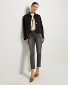 Grey Mist $|& SEAS Coastline Cropped Skinny Jean - UGC On Fig