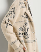 Cream $|& SEAS Luxe Coatigan - VOF Front