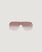 Bright Gold/Light Brown $|& AIRE Venatici Sunglasses - SOF Side