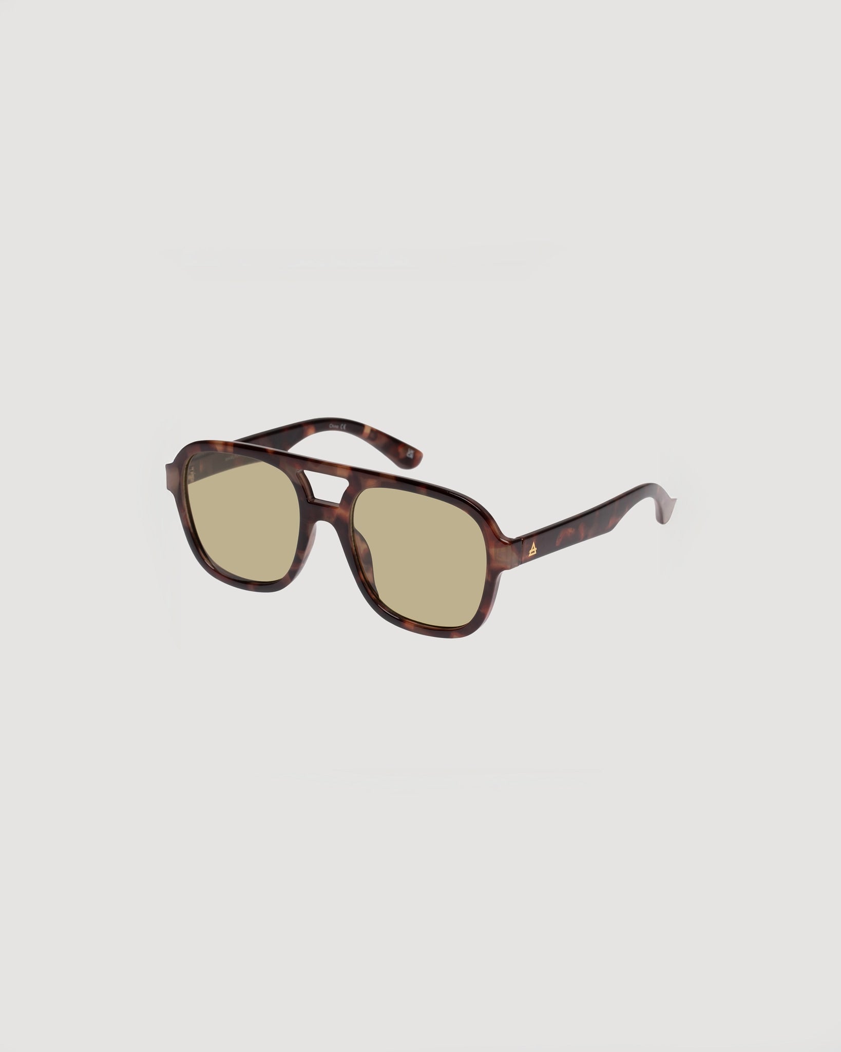 Dark Tort/Khaki Tint $|& AIRE Whirlpool Sunglasses - SOF Full Front