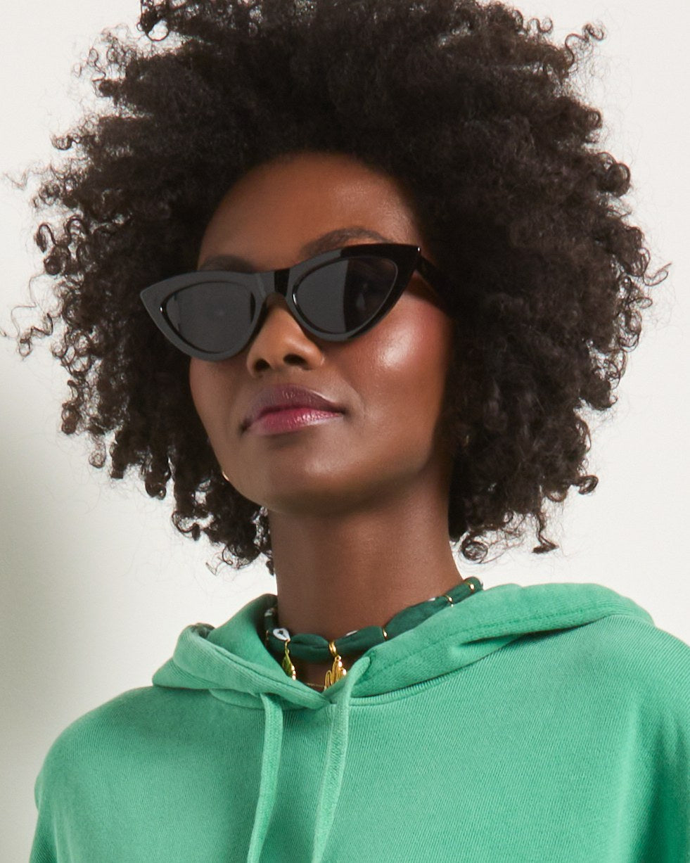 Black/Smoke $|& AIRE Dualism Sunglasses - SOF Front