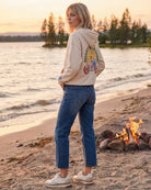 Rip Tide $|& SEAS Avery Cropped Straight Jean - SOF Side