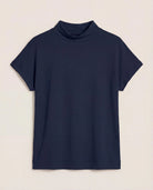 Mariner Midnight $|& SEAS Pier Funnel Neck Hacci Tee - Hanger Detail