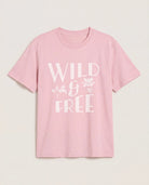 Tea Rose $|& SEAS Wild & Free Tides Graphic Tee - Hanger Detail