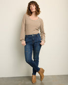 Rip Tide $|& SEAS Dame Seamed Skinny Jean - UGC On Fig