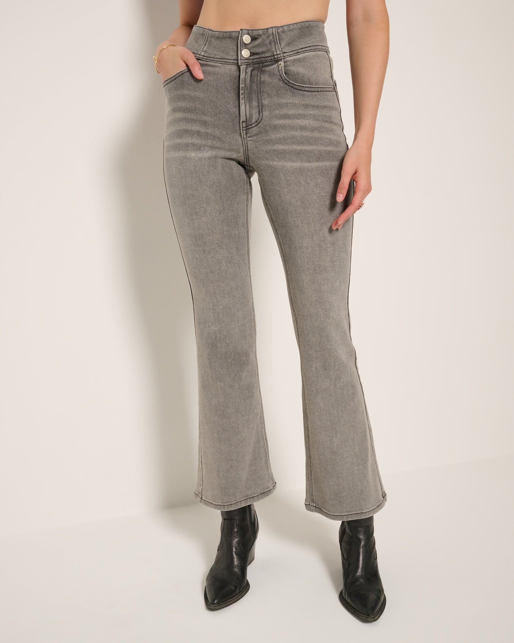 Coastal Haze $|& SEAS Rhys Bootcut Jean - SOF Front