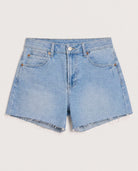 Lakeside $|& SEAS Navigate Denim Short - Hanger Detail
