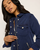 Sapphire $|& SEAS Potrero Twill Jacket - SOF Full Front