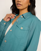 Sea Glass $|& SEAS Valencia Jacket - SOF Full Front