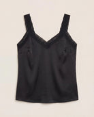 Black $|& SEAS Starlet Lace Sleep Set - Hanger Detail