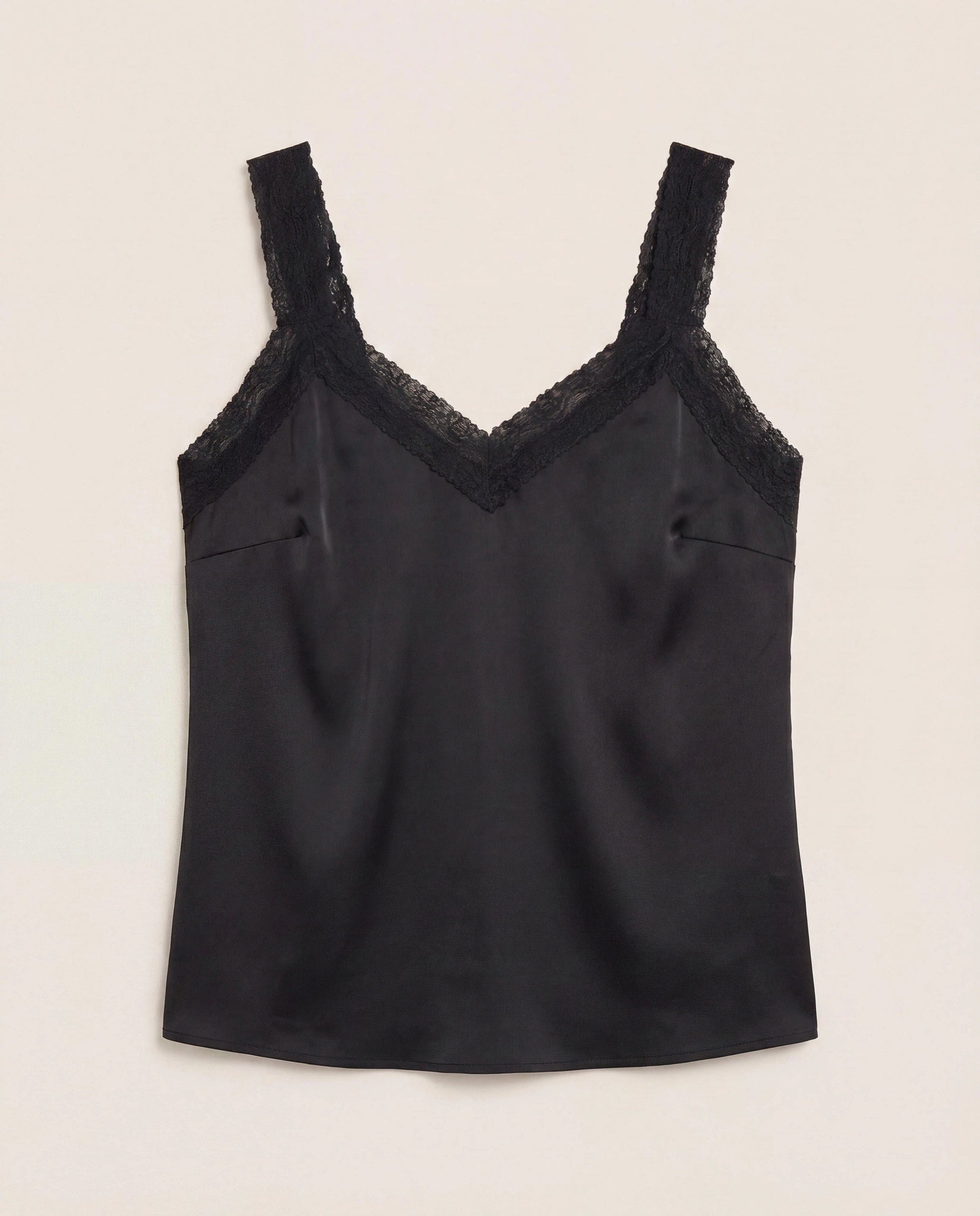 Black $|& SEAS Starlet Lace Sleep Set - Hanger Detail