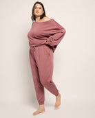 Rose $|& SEAS Over The Clouds Jogger - VOF Front