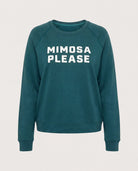 Reflecting Pond $|& SEAS Mimosa Please Solid Graphic Crew - Hanger Detail