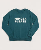 Reflecting Pond $|& SEAS Mimosa Please Solid Graphic Crew - Hanger Detail