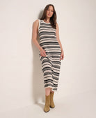 Black $|& SEAS Ruby Crochet Dress - SOF Front