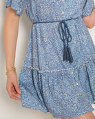 Indigo Haze $|& SEAS Waterway Dress - SOF Full Front