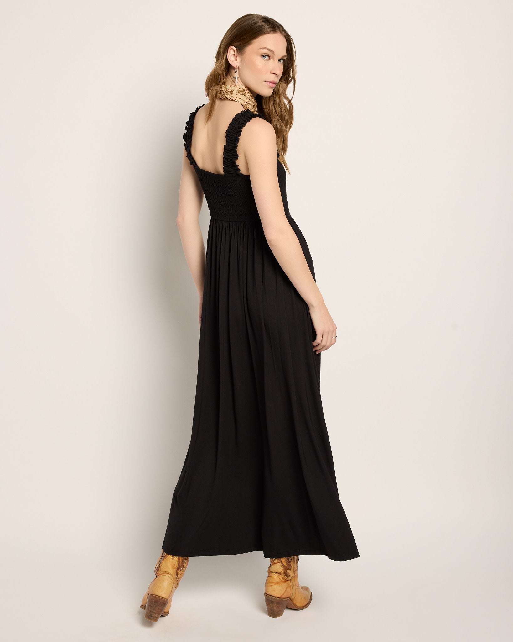 Westbreeze Smocked Maxi Dress - Effortless Seasonless Style  Seventy Eight  and Sunny