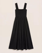 Black $|& SEAS Westbreeze Smocked Maxi Dress - Hanger Detail