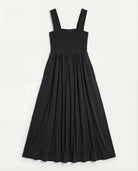 Black $|& SEAS Westbreeze Smocked Maxi Dress - Hanger Detail