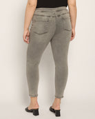 Coastal Haze $|& SEAS Farrah Rocker Slash Skinny Jean - SOF Back
