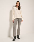 Cream $|& SEAS Blossom Sweatshirt - UGC On Fig