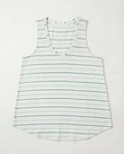 Natural Sea Glass $|& SEAS Surfside Stripe Scoop Tank - VOF Detail