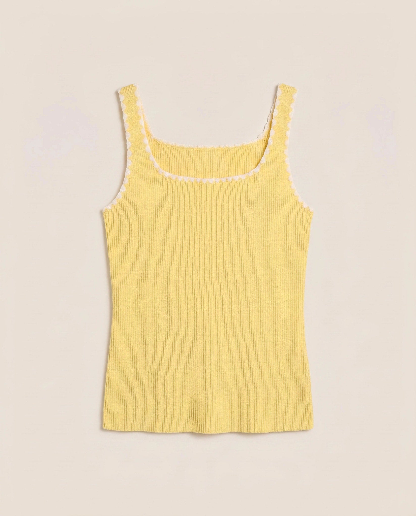 Sunshine $|& SEAS Shoreline Whip Stitch Tank - Hanger Detail