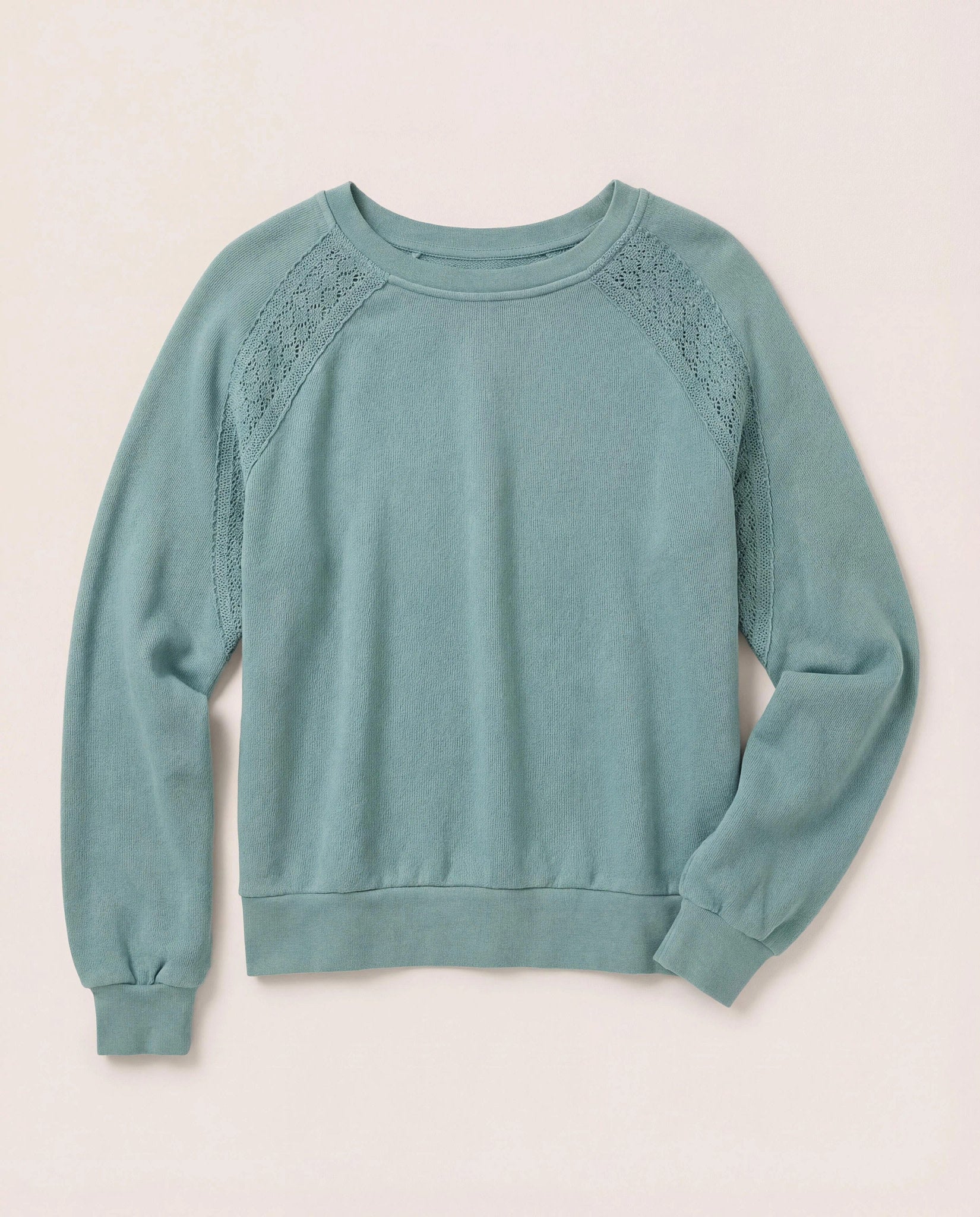 Seaglass $|& SEAS Voyage Inset Pullover - Hanger Detail