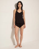 Black $|& SEAS Flirty Sleep Set - SOF Front