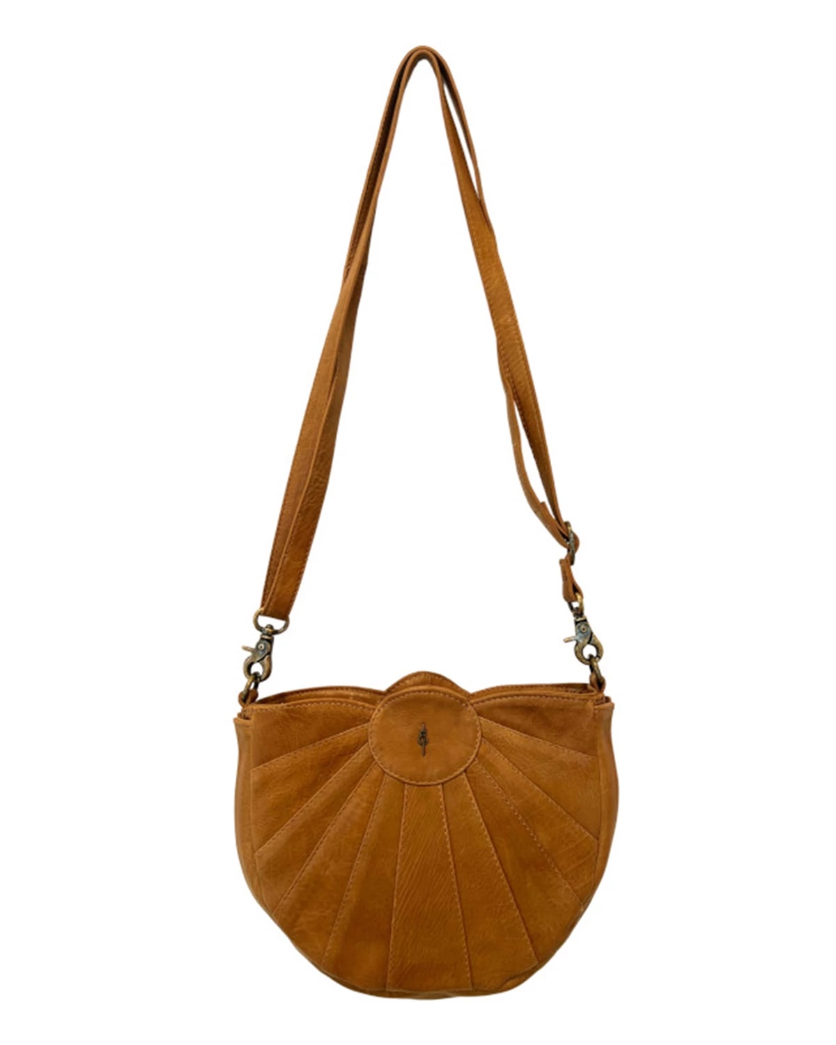 Toasted Coconut $|& Day & Mood Estella Detachable Fringe Crossbody - VOF Detail