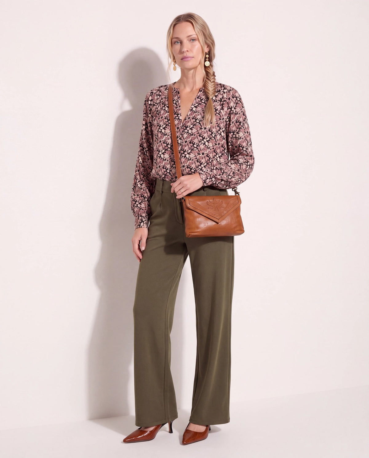 Saddle $|& Day & Mood Fregie Crossbody - UGC On Fig
