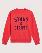 Cherry Pie $|& SEAS Blossom Sweatshirt  "STARS & STRIPES" - Hanger Detail