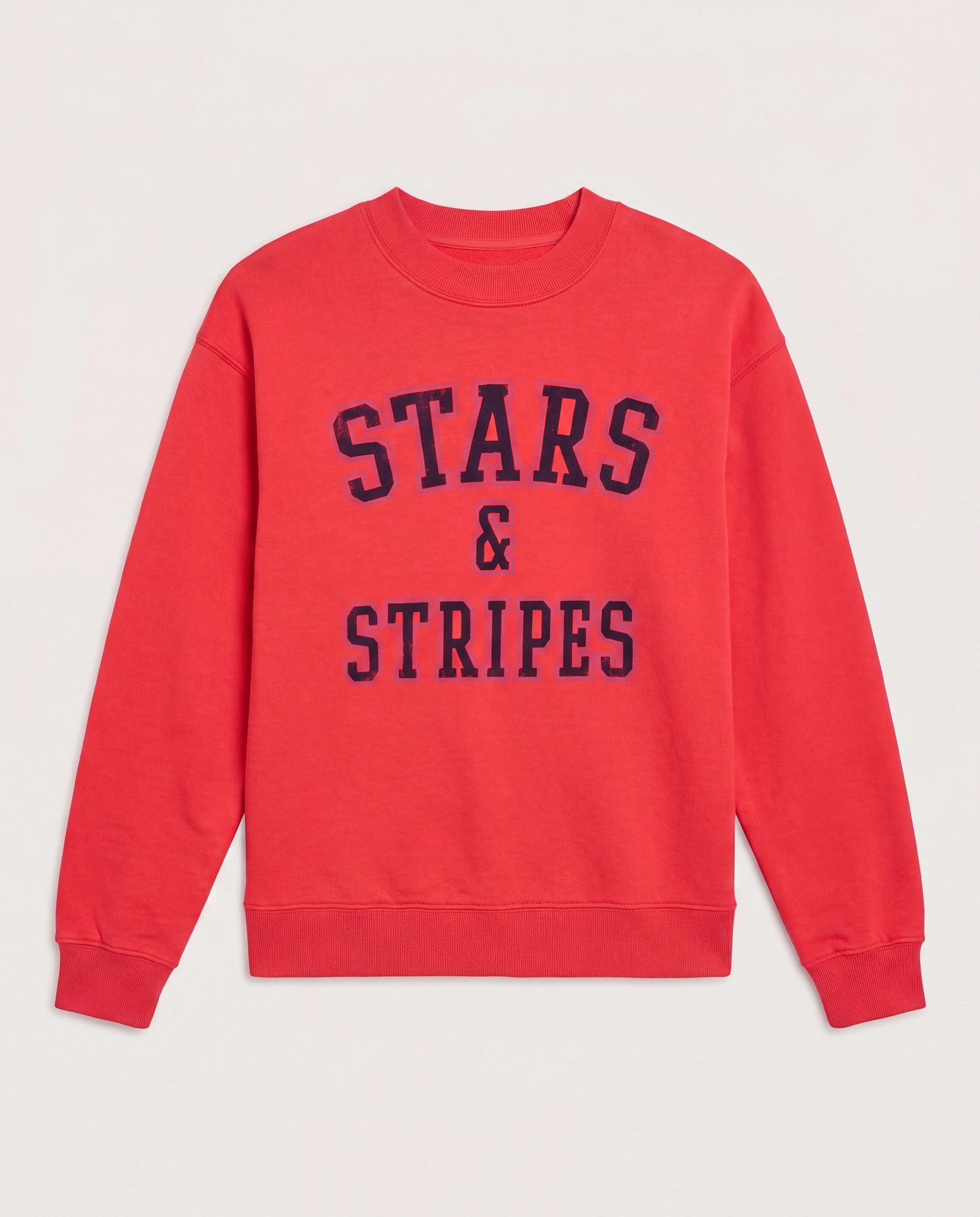 Cherry Pie $|& SEAS Blossom Sweatshirt  "STARS & STRIPES" - Hanger Detail