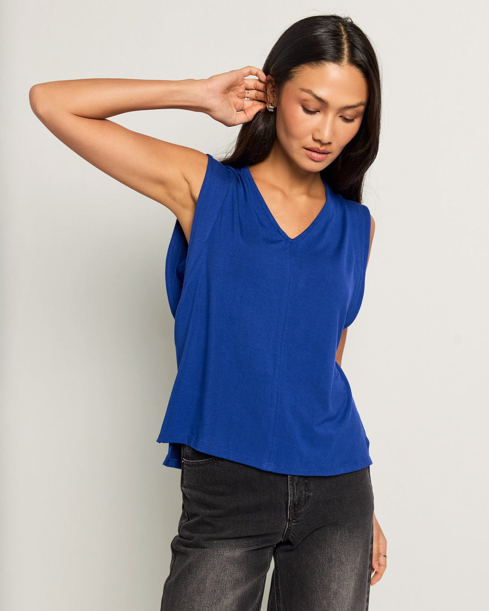 SEAS Libre V Neck Tank Womens Casual Top