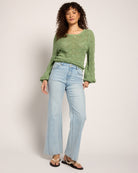 Kalamata $|& SEAS Ocean Waves Scoop Neck Sweater - UGC On Fig